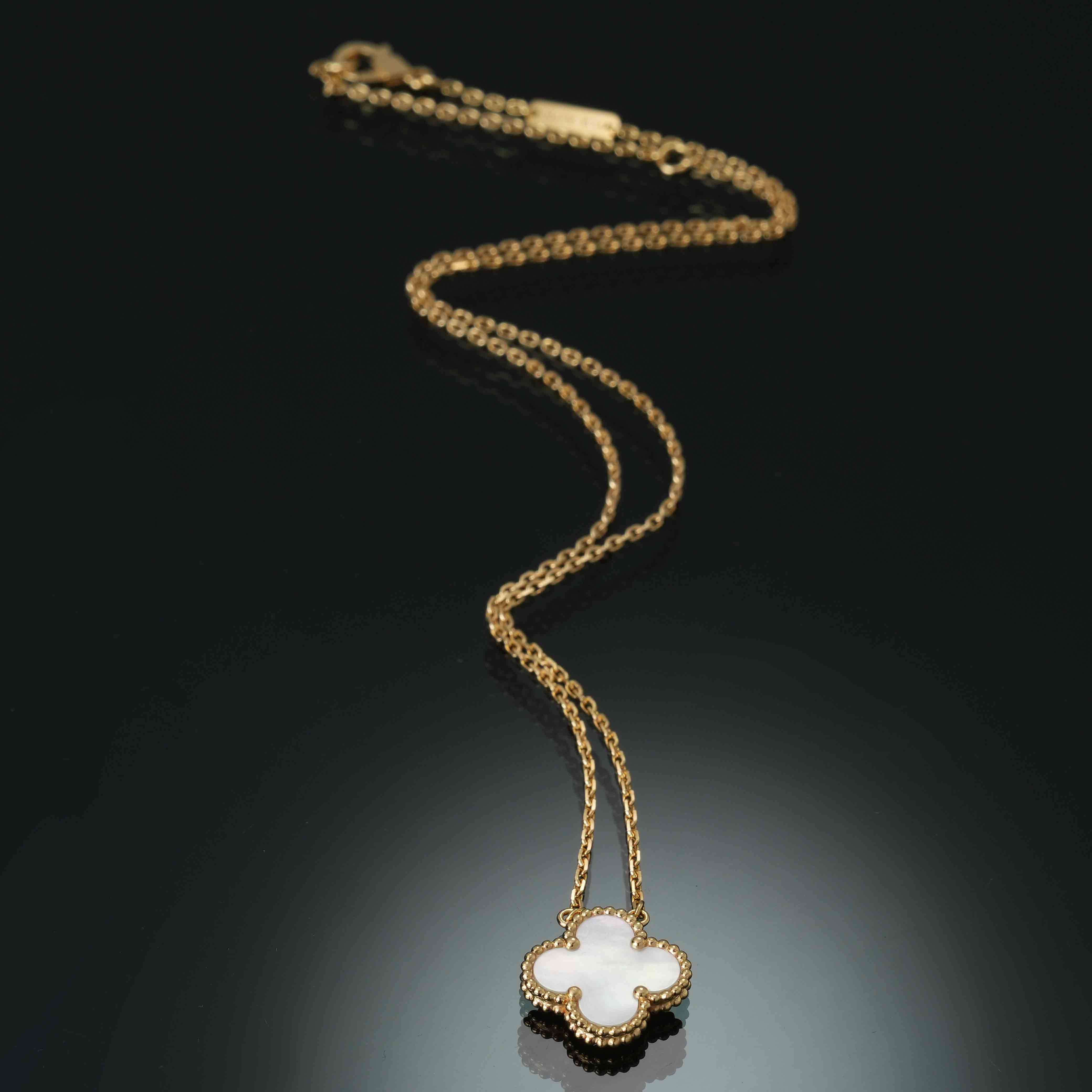 Van Cleef & Arpels(USED)반클리프앤아펠 빈티지 알함브라 네크리스